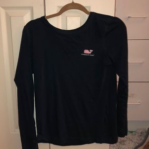 Dark navy woman’s Vineyard Vines shirt